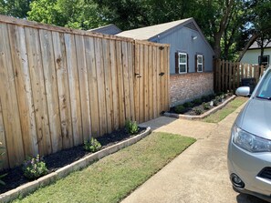 Overnattingsstedets uteområder