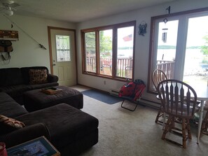 Fireplace - Cotton Lake Cabin, Detroit Lakes (Rochert)
