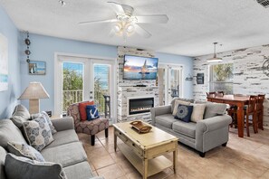 Condo, Multiple Beds (Grand Caribbean East 313) | Living area