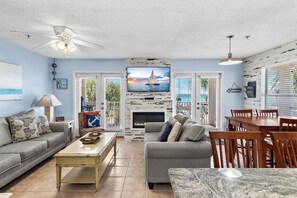 Living area - Grand Caribbean East 313 (Destin)
