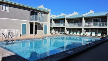 Townhome, Multiple Beds (Gulf Winds East #45) | Pool | Outdoor pool, a heated pool
