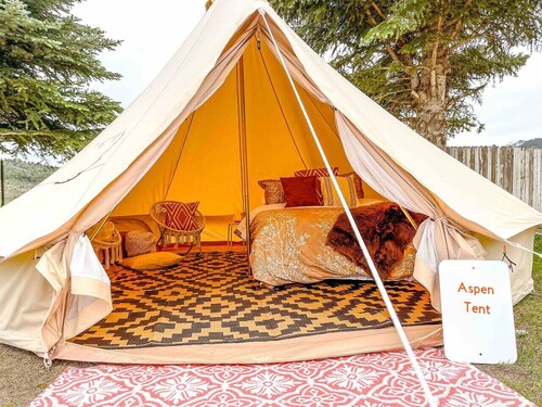 The Aspen Boho Glamping tent