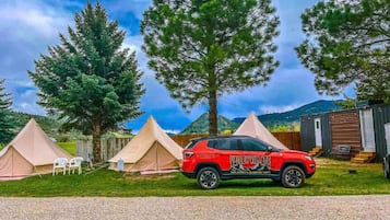 Enceinte de l’hébergement