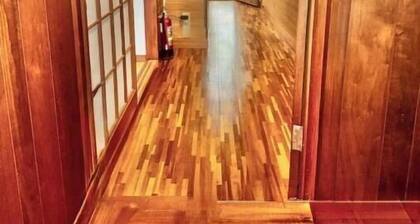 A 130㎡ Two-Story Japanese House in the City Center with BBQ Facilities Inside