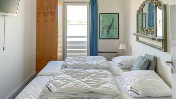 2 chambres, lit parapluie, Wi-Fi gratuit