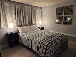 1 chambre, bureau, fer et planche à repasser, Wi-Fi gratuit