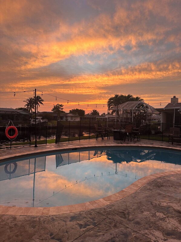 Außenpool, beheizter Pool