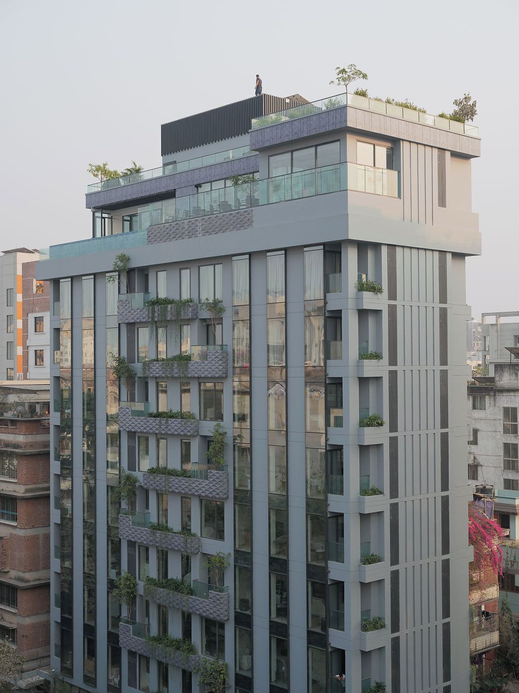 Vue depuis l’hébergement