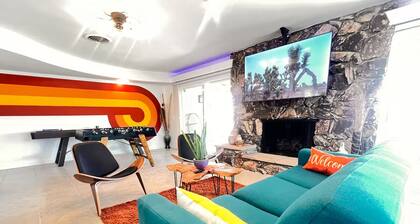 Atomic Arcade: Mid-Century Getaway with Games & Pool