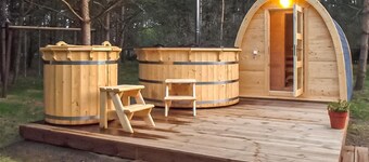 Gorgeous home in Karsin with sauna