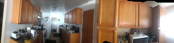 Microwave, oven, stovetop