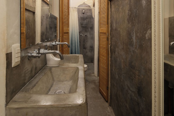 Shared bathroom