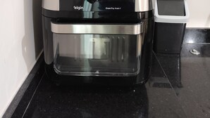 Coffee and/or coffee maker - Charming 1-bedroom apartment with AC, WiFi in cool Brooklin São Paulo (Brooklin São Paulo)