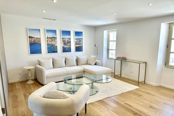 Smart-tv en een kantoor