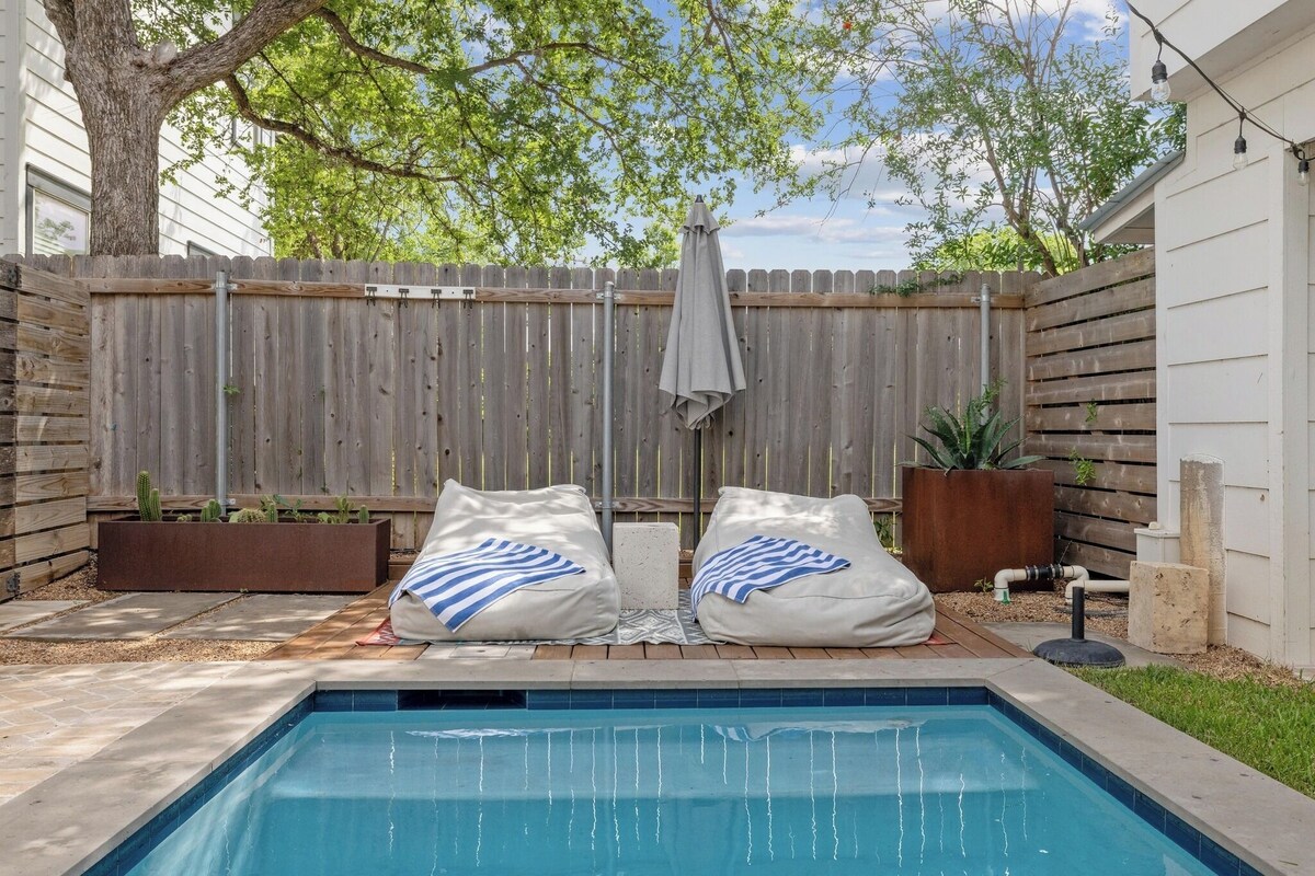 Photo 40 of East Austin + Private Pool - Eastside Palm Combo!