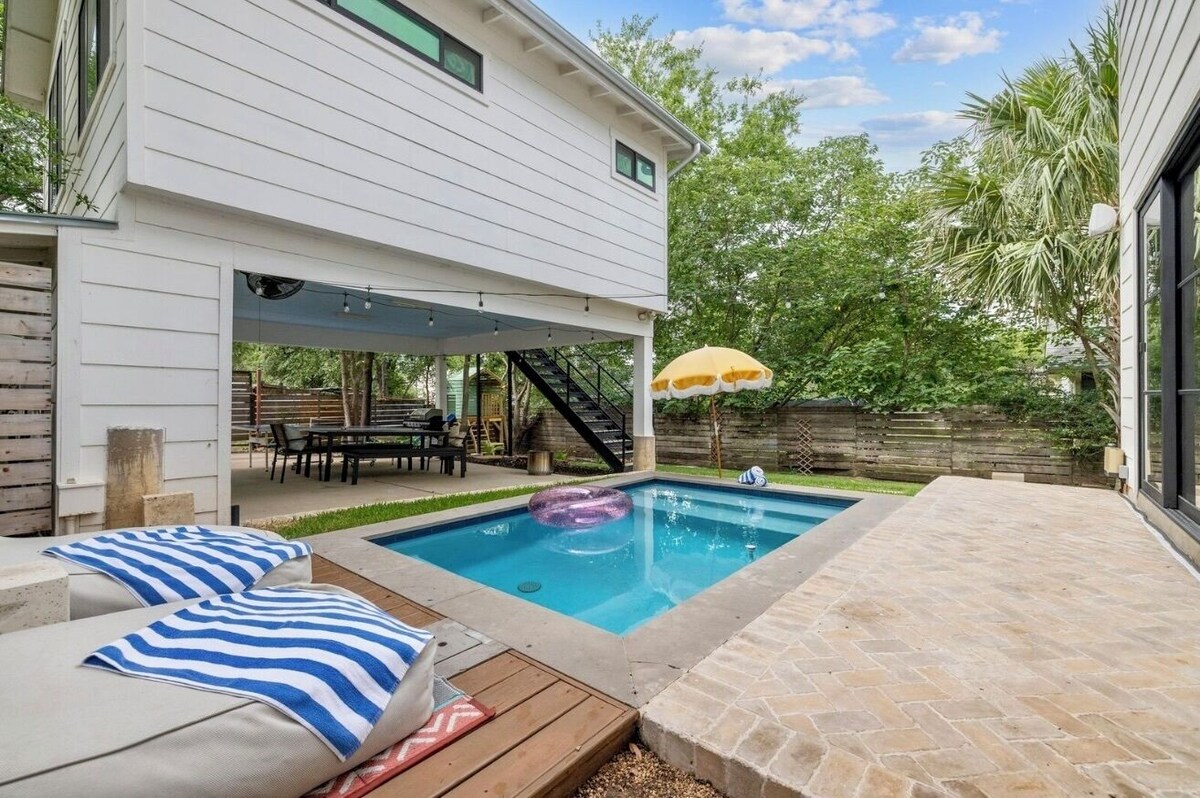 Photo 41 of East Austin + Private Pool - Eastside Palm Combo!