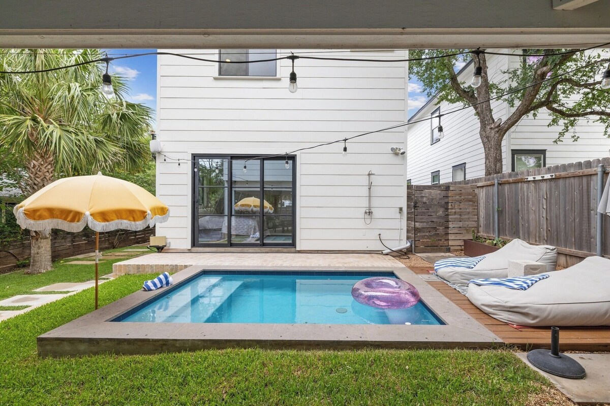Photo 44 of East Austin + Private Pool - Eastside Palm Combo!
