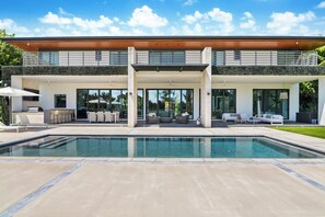 Pool - Modern Contemporary Residence on Don Shula's Golf Course (Miami Lakes)