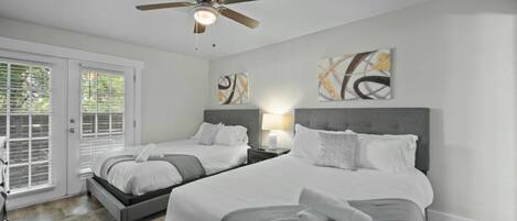 6 bedrooms, iron/ironing board, travel crib, free WiFi