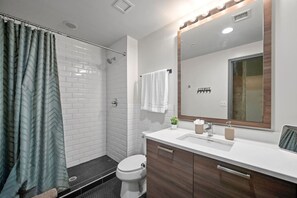 Hair dryer, towels