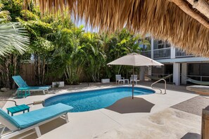 Una piscina climatizada