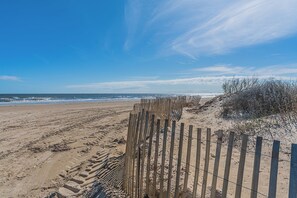 On the beach