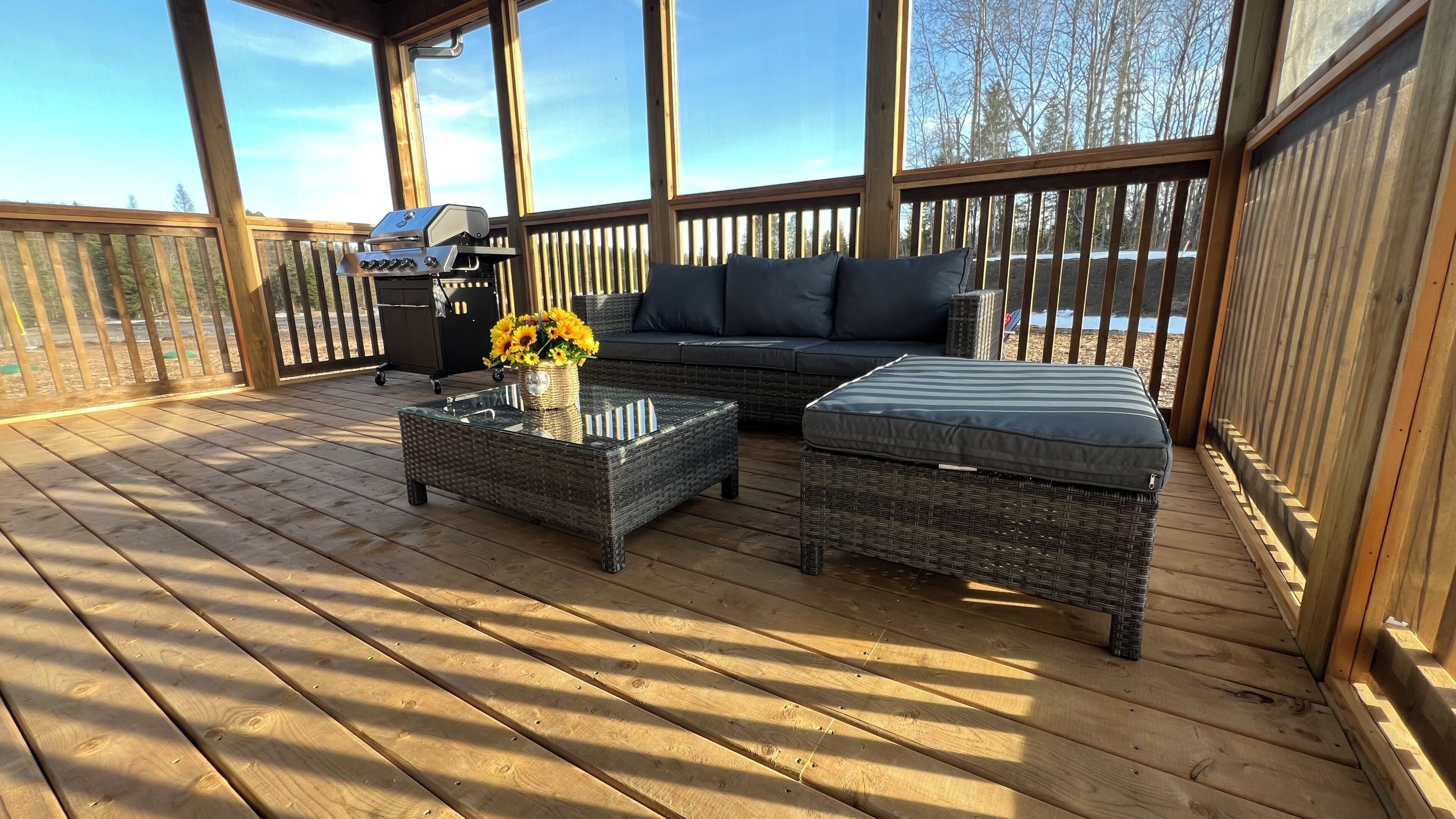 Enceinte de l’hébergement