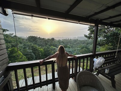 Finca Don Chaguin - Exquisite sunset views in the beautiful mountains of Utuado