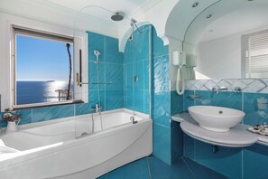 Hair dryer, towels