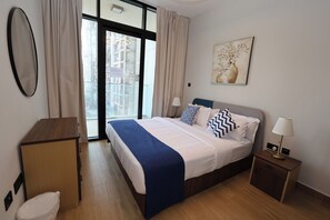 1 soverom, strykejern/-brett, wi-fi og sengetøy