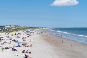 Sun loungers, beach towels