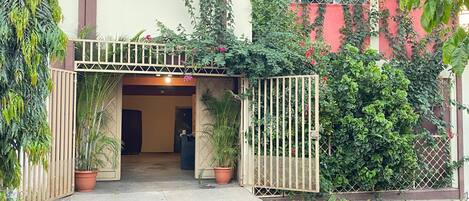 Voorkant van accommodatie