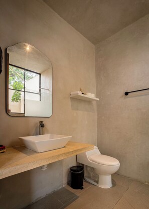 Hair dryer, towels, soap, toilet paper - Coral, Exclusive Oasis with Swimming Pool in the Historic Center (Mérida)