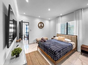 1 slaapkamer, een bureau, reisbedje, gratis wifi