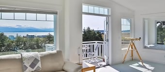 Relaxing Ocean-View Retreat on the Sunny Side of Whidbey Island
