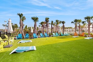 Overnattingsstedets uteområder