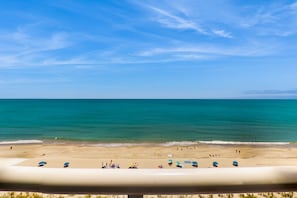On the beach
