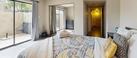 2 habitaciones, acceso a internet y ropa de cama