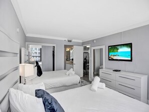 3 bedrooms, iron/ironing board, travel crib, free WiFi