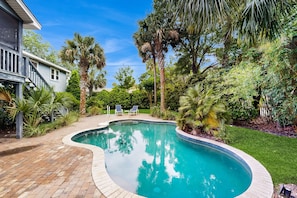 Piscine chauffée