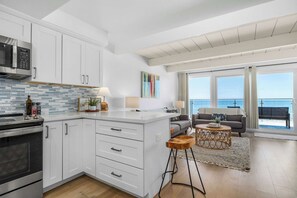 Fridge, microwave, oven, stovetop - 1960's Rio Del Mar Beach House - Stunning Views! (Aptos)