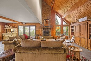 TV, DVD player, offices