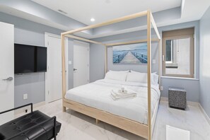 2 chambres, fer et planche à repasser, Wi-Fi, draps fournis