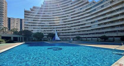 Voramar: beachfront apartment with breathtaking sea-view