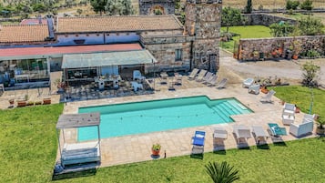 Family Villa, 5 Bedrooms, Terrace (Masseria Santu Lasi) | Pool | Seasonal outdoor pool