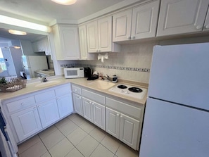 Microwave, stovetop