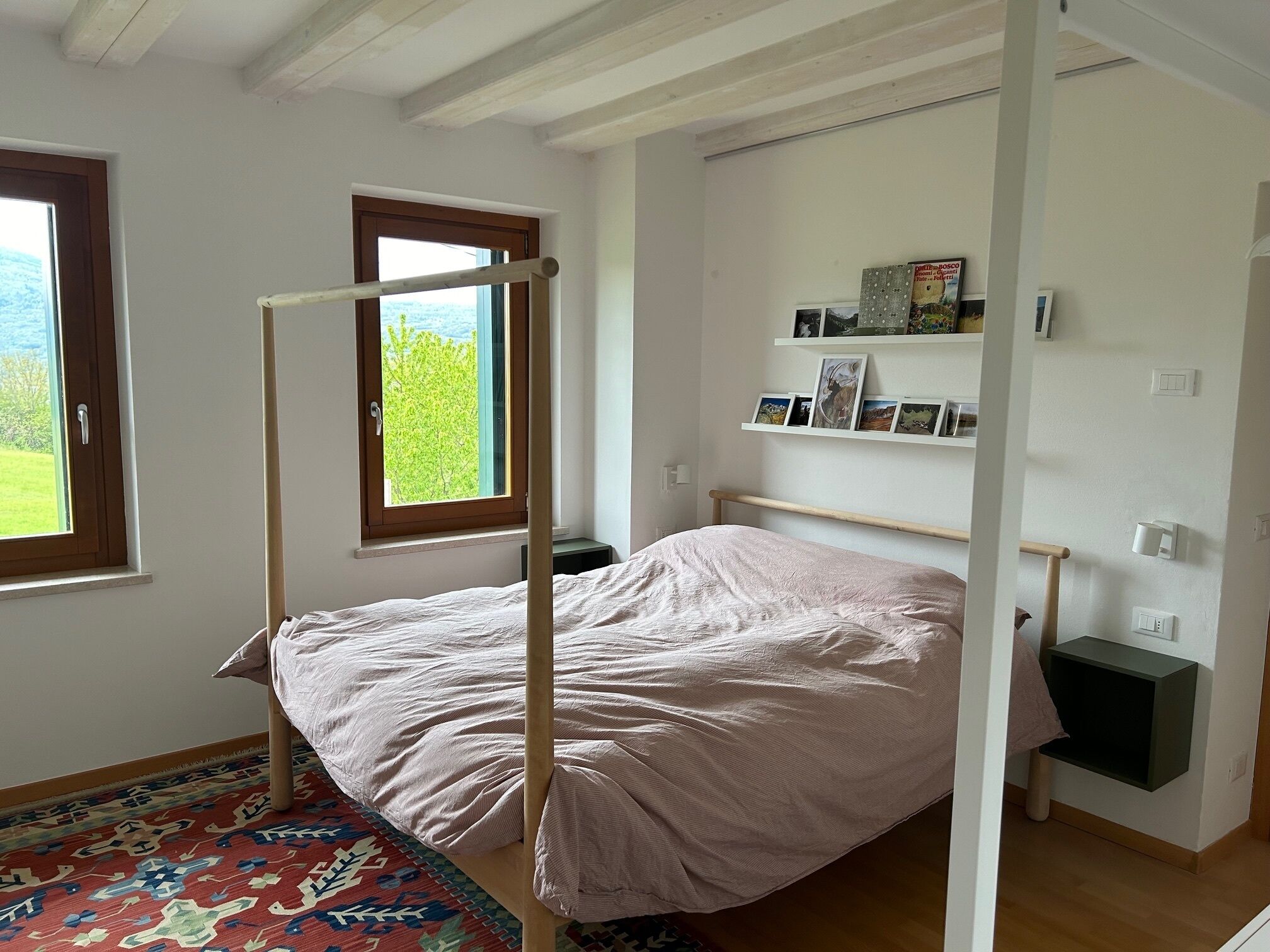 Habitación doble, vista al jardín | Caja de seguridad en la habitación, cortinas blackout y wifi gratis 