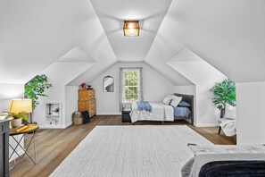 6 dormitorios, tabla de planchar con plancha, cuna de viaje y wifi