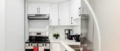 Microwave, oven, stovetop