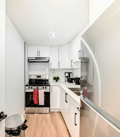 Cozy 2-bedroom basement suite, fully furnished for comfort and convenience.